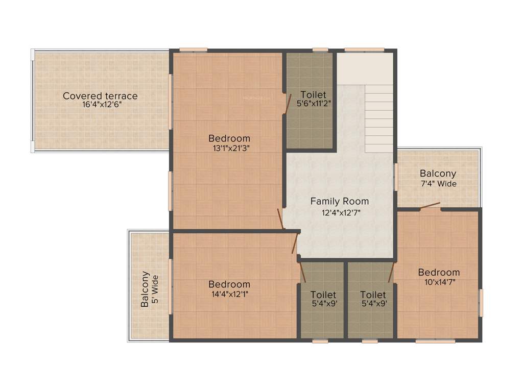 Nanu Sapana Emerald (4BHK+4T (2,508 sq ft) 2508 sq ft)