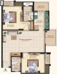 Mahima Nirvana (2BHK+2T (1,294 sq ft) 1294 sq ft)