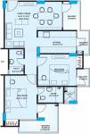 Upasna Rosewood Apartments (2BHK+2T (1,188 sq ft) 1188 sq ft)