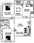 ANC Sadhasiva (2BHK+2T (1,043 sq ft) 1043 sq ft) ANC Sadhasiva (2BHK+2T (1,043 sq ft) 1043 sq ft)