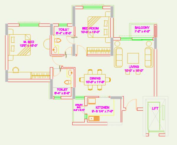  plumeria-homes Floor Plan Floor Plan