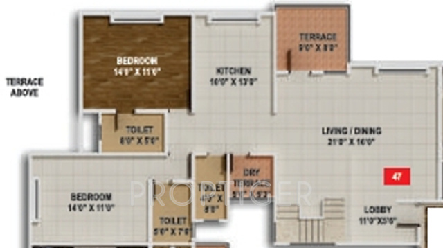 Horizon A 10 (5BHK+5T (2,870 sq ft) 2870 sq ft)