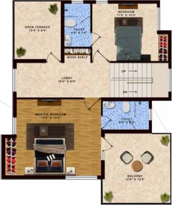 Jones Dawn Villas (3BHK+3T (1,706 sq ft) 1706 sq ft)