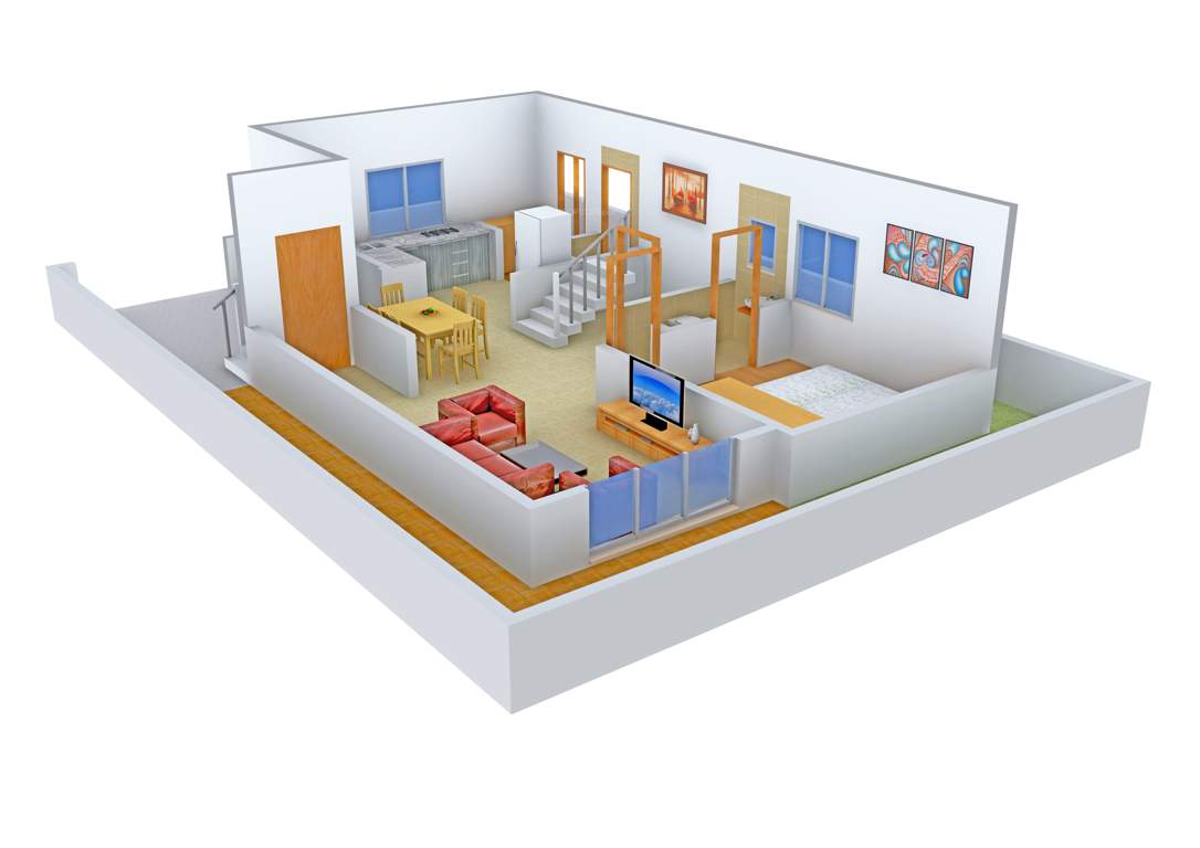 Oorjita Grand Vie II (3BHK+3T (1,400 sq ft) 1400 sq ft)