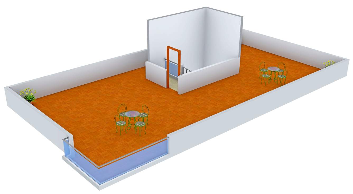 Oorjita Grand Vie II (3BHK+3T (2,802 sq ft) 2802 sq ft)