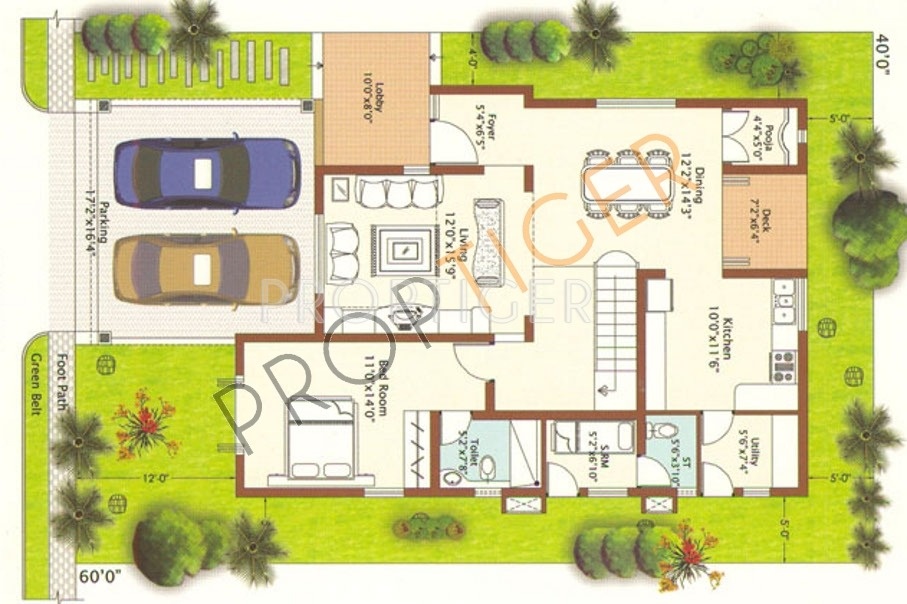 Prasiddhi Cloud 9 (3BHK+3T (2,065 sq ft) Pooja Room 2065 sq ft)