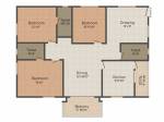 Chitra (3BHK+3T (1,640 sq ft) 1640 sq ft)