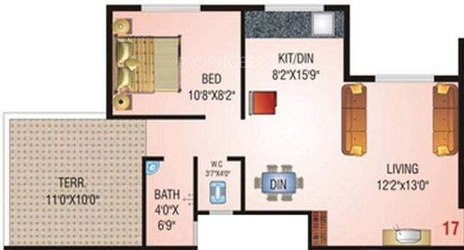 Nisarg Sahara (1BHK+1T (638 sq ft) 638 sq ft) Nisarg Sahara (1BHK+1T (638 sq ft) 638 sq ft)