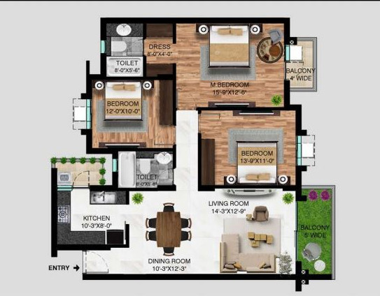  rise Floor Plan Floor Plan