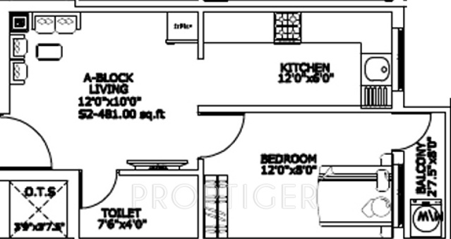CC Silver Britches (1BHK+1T (481 sq ft) 481 sq ft) CC Silver Britches (1BHK+1T (481 sq ft) 481 sq ft)
