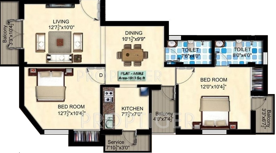 JBM MANAS (2BHK+2T (1,013 sq ft) 1013 sq ft) JBM MANAS (2BHK+2T (1,013 sq ft) 1013 sq ft)