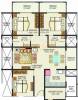 Mittal Crosswinds (3BHK+3T (1,735 sq ft) + Servant Room 1735 sq ft)