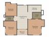 Aspirations Serenity (3BHK+2T (1,184 sq ft) 1184 sq ft)