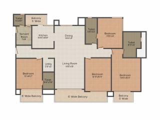 Omaxe Royal Residency (4BHK+4T (2,700 sq ft) + Servant Room 2700 sq ft)