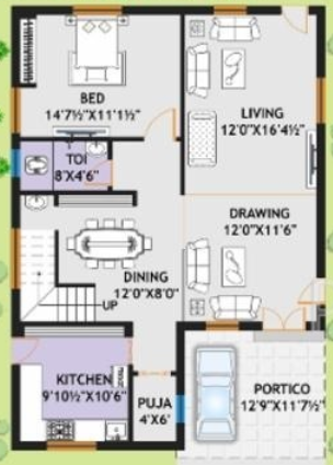 homes Floor Plan Ground Floor Plan