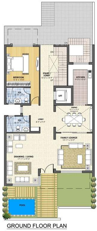 Kashish Manor One Villas (5BHK+6T (5,600 sq ft)   Servant Room 5600 sq ft)