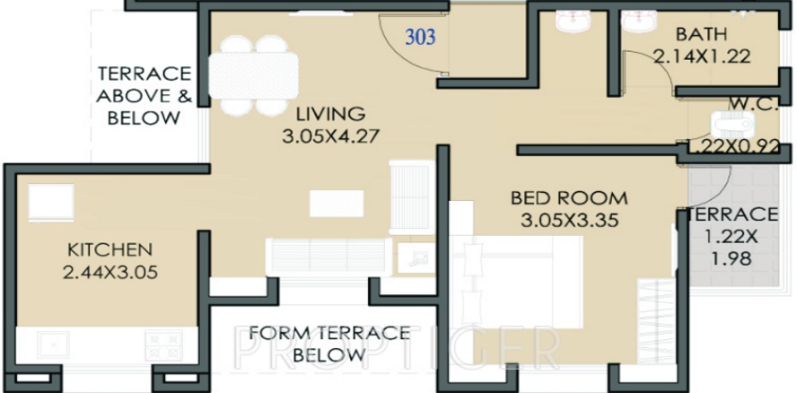 OM Galaxy Apartment (1BHK+1T (668 sq ft) 668 sq ft) OM Galaxy Apartment (1BHK+1T (668 sq ft) 668 sq ft)