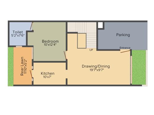 TechZona Magna Tech City (3BHK+3T (1,535 sq ft) 1535 sq ft)