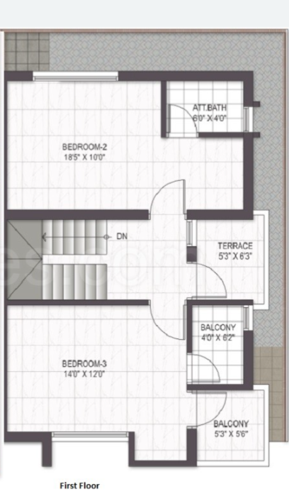 pranjal-residency Floor Plan First Floor Plan
