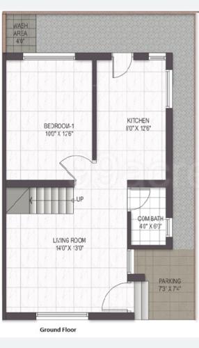  pranjal-residency Floor Plan Lower Ground Floor Plan