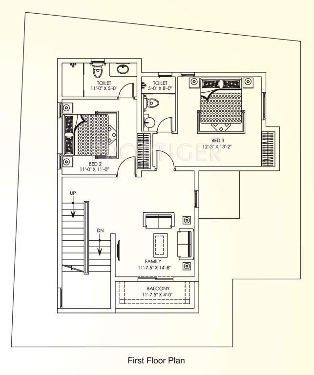 Casagrand Avalon (4BHK+4T (2,310 sq ft) 2310 sq ft)
