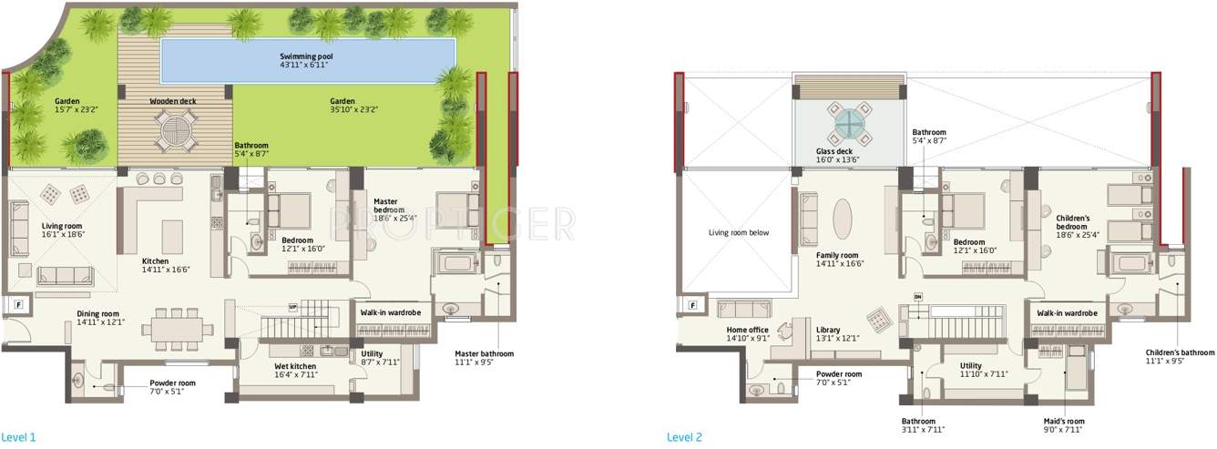 Total Environment Van Goghs Garden (4BHK+4T (6,127 sq ft) 6127 sq ft)