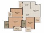 Resizone Resizone Residency (3BHK+2T (1,490 sq ft) 1490 sq ft)