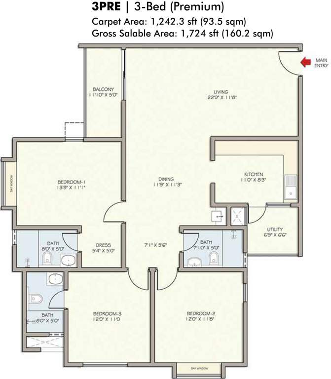 republic of whitefield Floor Plan Floor Plan