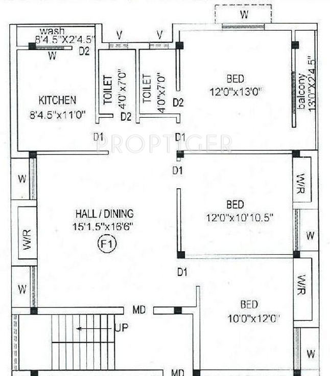 Nithila The Lotus Flats (3BHK+3T (1,284 sq ft) 1284 sq ft) Nithila The Lotus Flats (3BHK+3T (1,284 sq ft) 1284 sq ft)