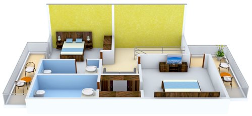 Krish Harmony Villas (3BHK+3T (2,000 sq ft) 2000 sq ft)