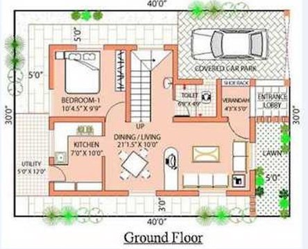 enclave Floor Plan Ground Floor Plan
