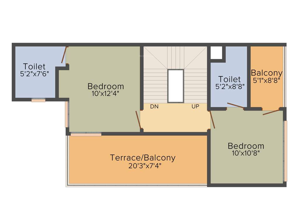 TechZona Magna Tech City (3BHK+4T (1,785 sq ft) + Study Room 1785 sq ft)