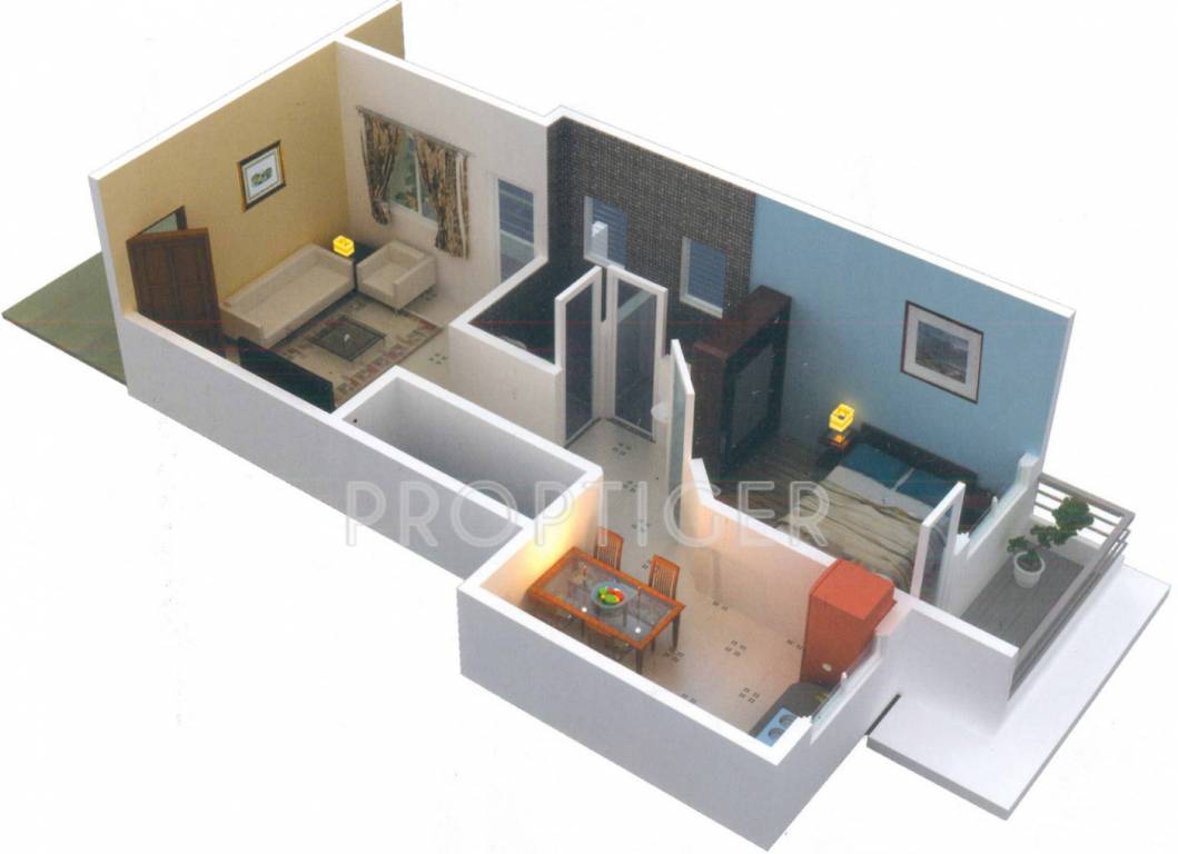 Asian Garden (1BHK+1T (650 sq ft) 650 sq ft) Asian Garden (1BHK+1T (650 sq ft) 650 sq ft)
