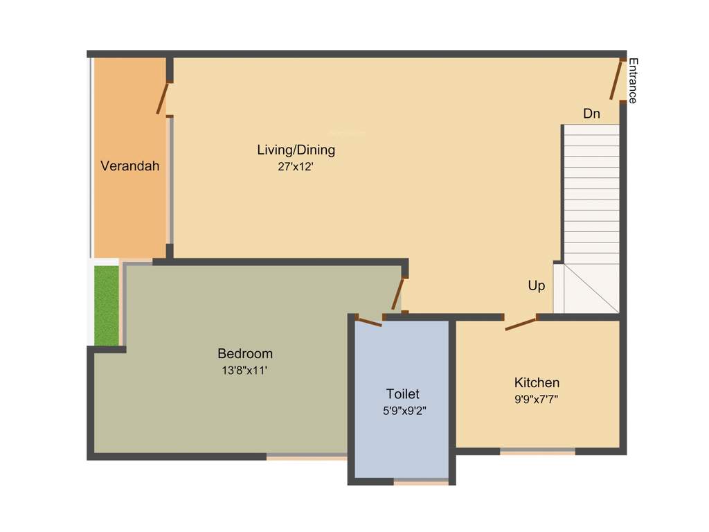 Vedic Sanjeeva Town Duplex (4BHK+4T (2,211 sq ft) + Study Room 2211 sq ft)