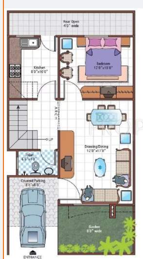  regency phase ii Floor Plan Ground Floor Plan