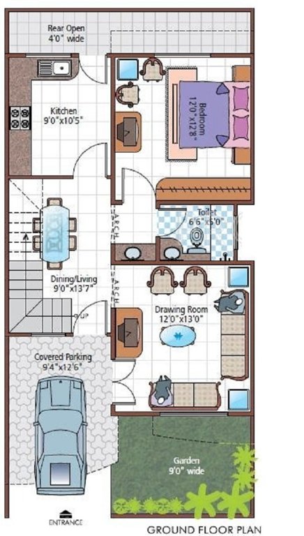  regency phase ii Floor Plan Ground Floor Plan