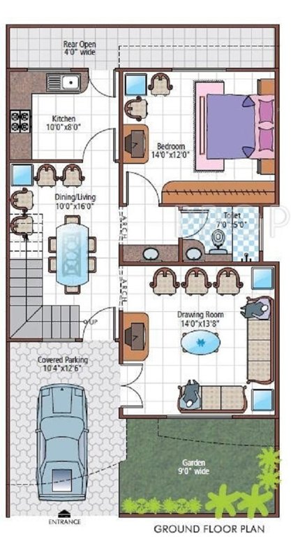  regency phase ii Floor Plan Ground Floor Plan