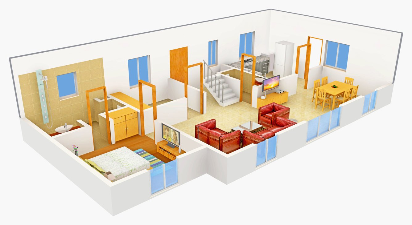 Ambuja Hermitage (3BHK+3T (1,874 sq ft) 1874 sq ft)