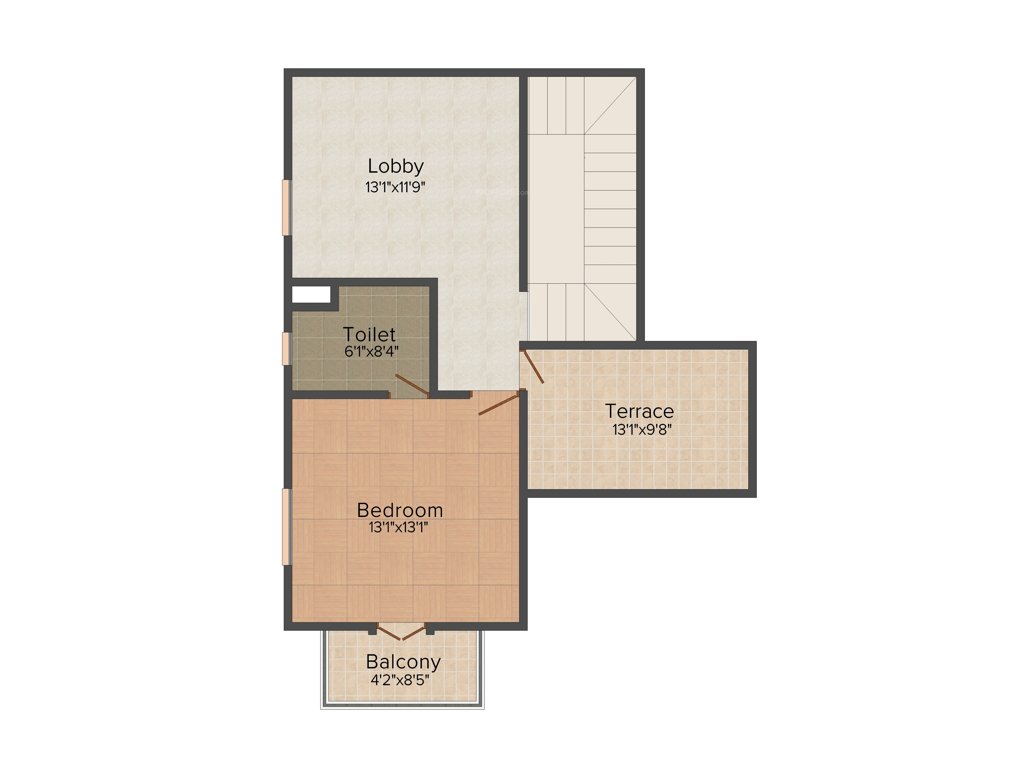 Riviera Sapphire (2BHK+2T (1,506 sq ft) 1506 sq ft)