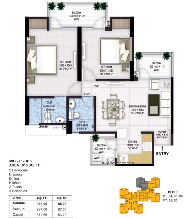  greens 2 Floor Plan Floor Plan