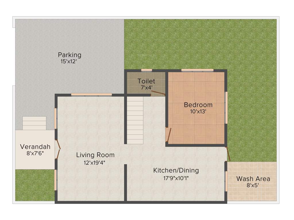 Vijay Siddhi Vinayak Greens (2BHK+2T (1,593 sq ft) 1593 sq ft)