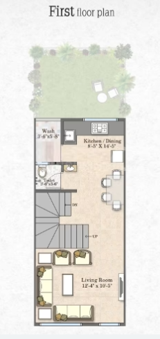  villa Floor Plan First Floor Plan
