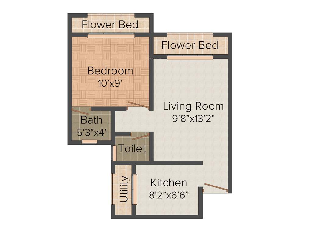 Tejas Omkar (1BHK+1T (454 sq ft) 454 sq ft)