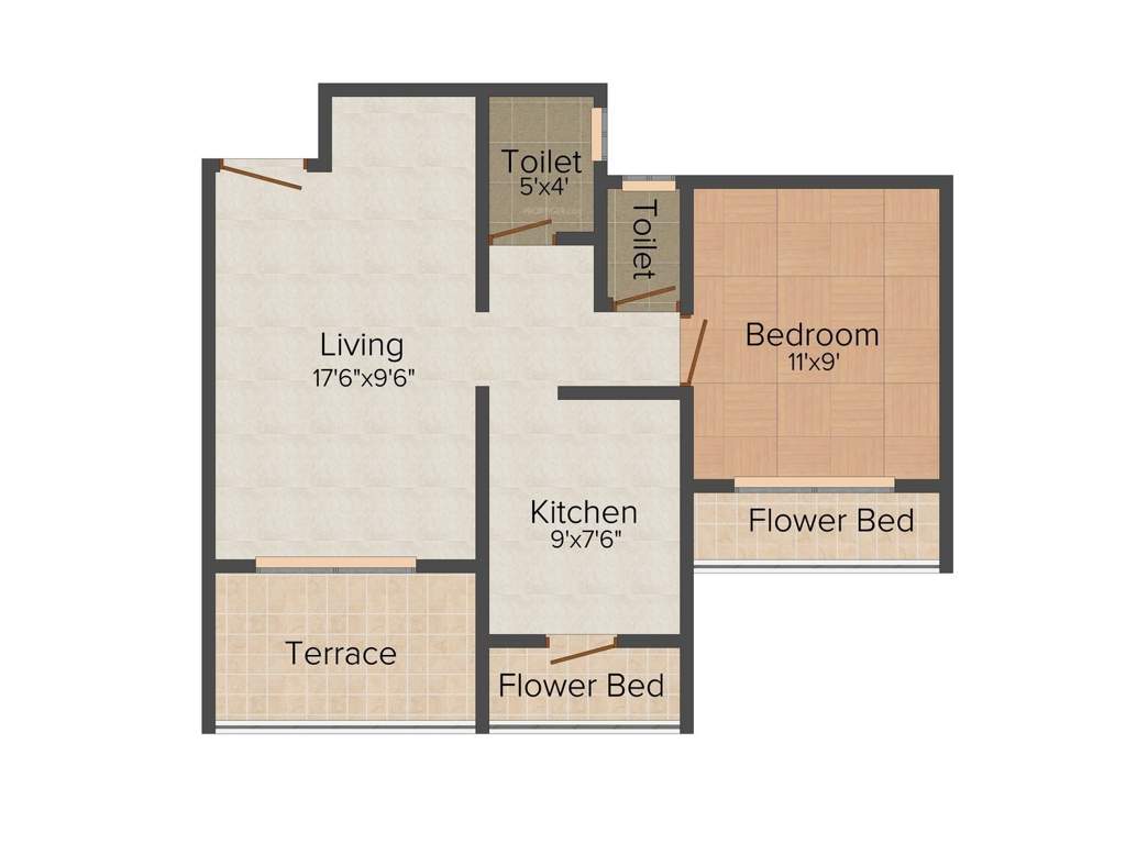 Sadguru Landmark (1BHK+1T (672 sq ft) 672 sq ft)
