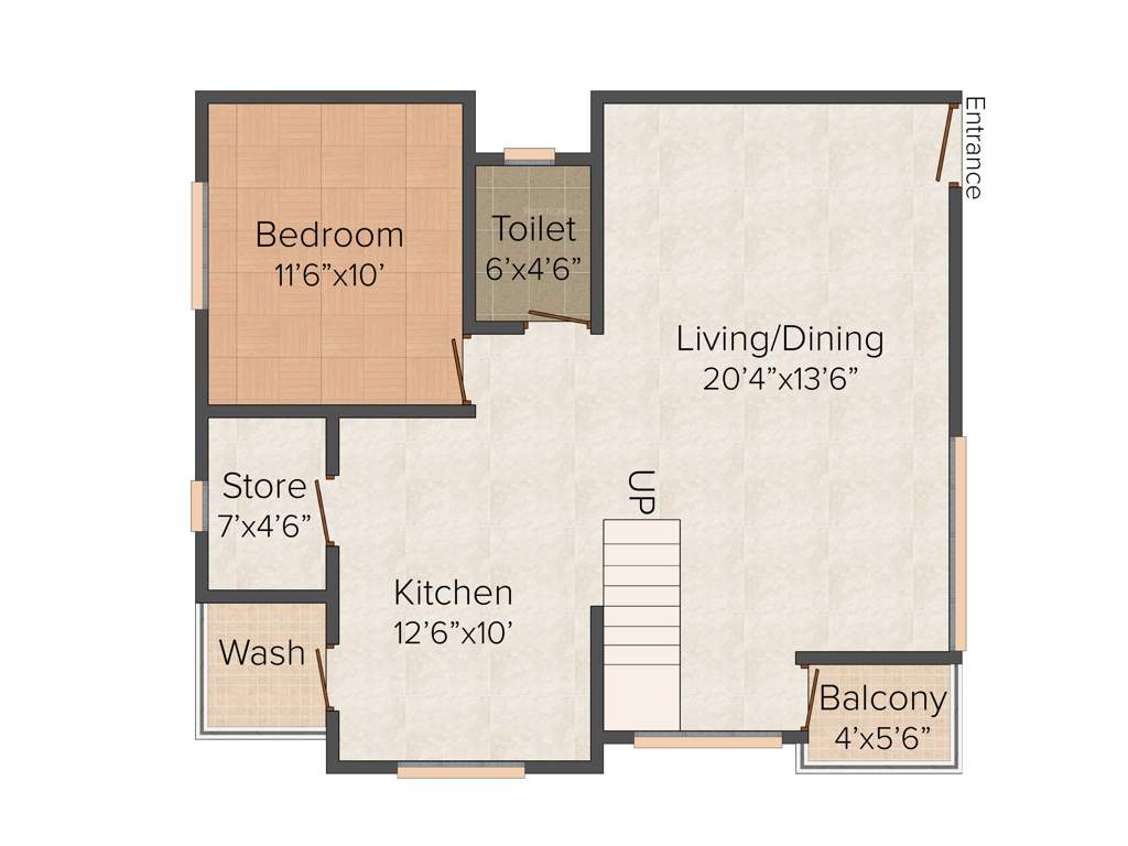 Labh Hari Smruti (3BHK+3T (1,725 sq ft) 1725 sq ft)