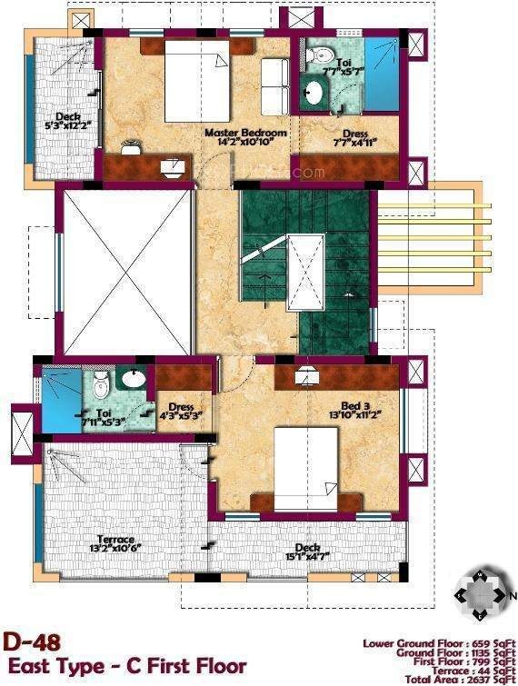 Shriram Panorama Hills Villas (4BHK+4T (2,637 sq ft) Servant Room 2637 sq ft) Shriram Panorama Hills Villas (4BHK+4T (2,637 sq ft) Servant Room 2637 sq ft)