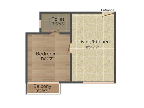 Disha Ashtavinayak (1BHK+1T (535 sq ft) 535 sq ft)