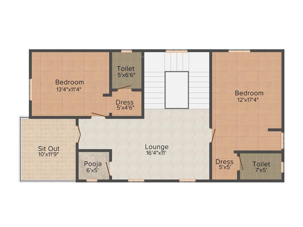 Surya Saket Comfort (3BHK+3T (2,400 sq ft) 2400 sq ft)