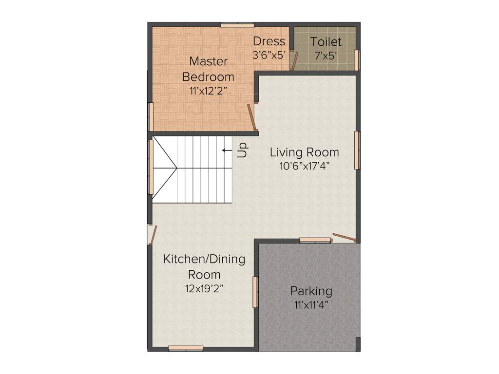 Mytri Sri Mytri Villas (3BHK+3T (1,830 sq ft) 1830 sq ft)