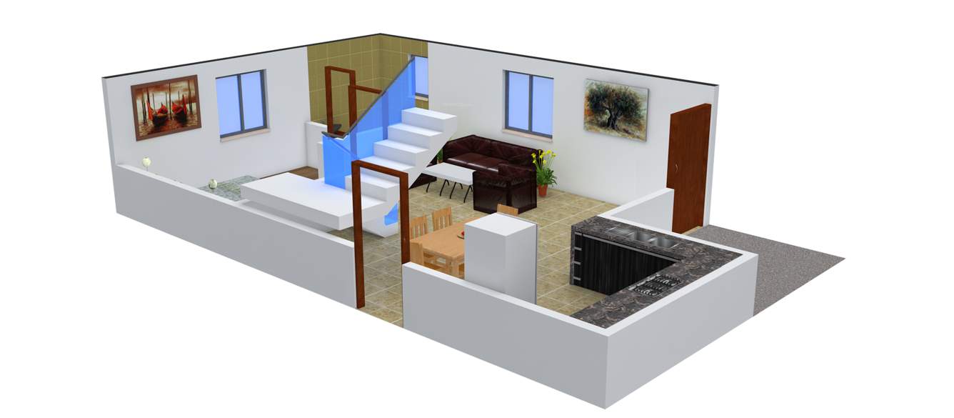 Mytri Sri Mytri Villas (3BHK+3T (1,830 sq ft) 1830 sq ft)